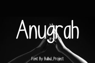 Anugrah: A Modern Script Font for Classy, Natural Branding