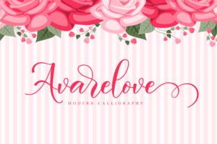 Avarelove Script Font for Elegant Branding & Wedding Design