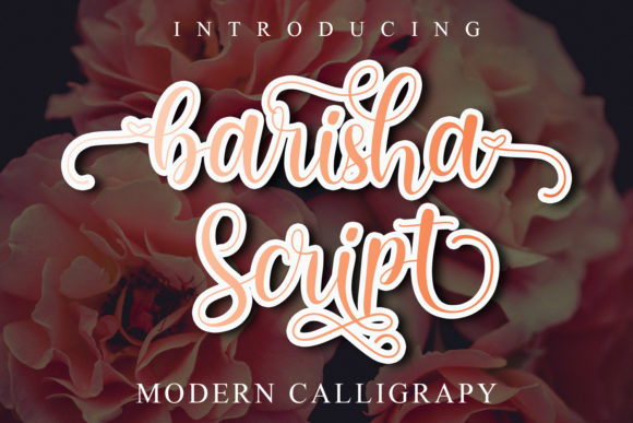 Barisha Script: A Flowing Handwritten Font for Makers