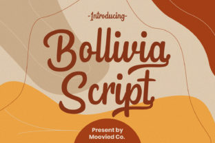 Bollivia Script: A Premium Script Handwritten Font for Elegant Brand Identity