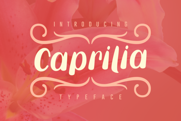 Caprilia: A Natural Handwritten Typeface for Authentic Branding