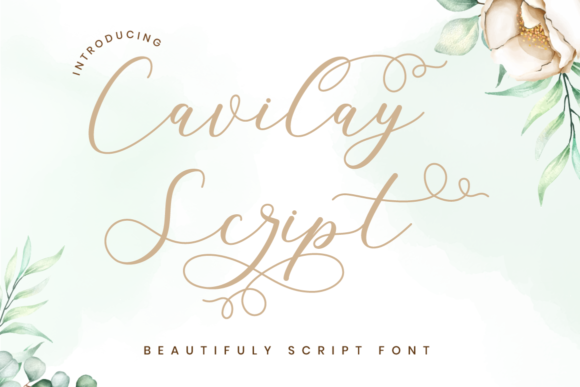 Cavilay Script: A Premium Script Handwritten Font for Elegant Digital Branding