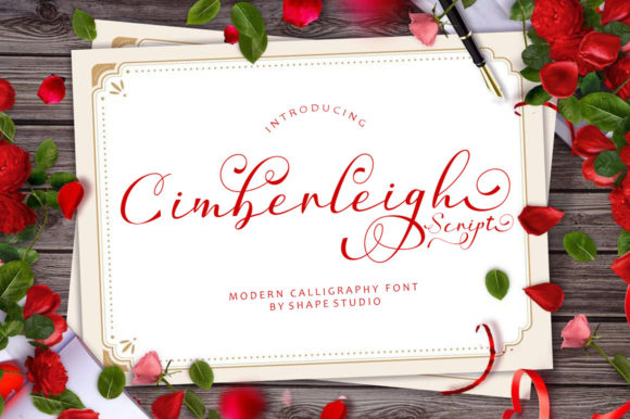 Cimberleigh Script Font for Elegant Handmade Design