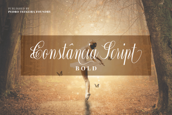 Constância Script: A Delicate Handwritten Typeface for Thoughtful Design