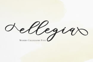 Ellegia: A Romantic Handwritten Font