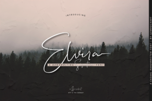 Elvira: A Handwritten Font for Bold Branding