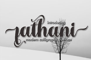 Fathani Font: Modern Script for Business