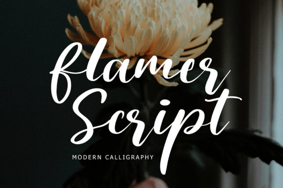 Flamer Script Font for Modern Digital Branding