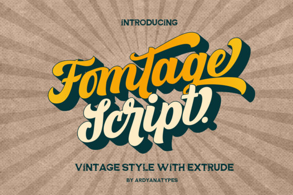 Fomtage Script: A Playfully Nostalgic Handwritten Font for Editorial Warmth