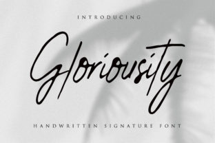 Gloriousity Font: Bold and Unpredictable