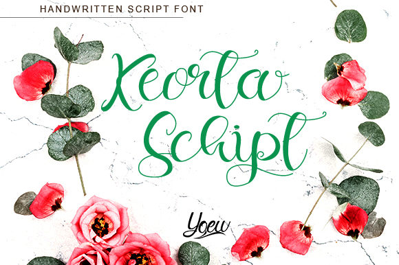 Keorta Script: A Sweet, Authentic Handwritten Font