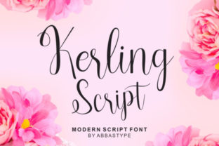 Kerling Script: A Sweet, Soft Handwritten Font for Small Business Branding