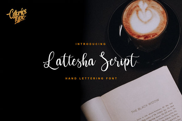 Lattesha Script: A Timeless Script Handwritten Font for Elegant Branding