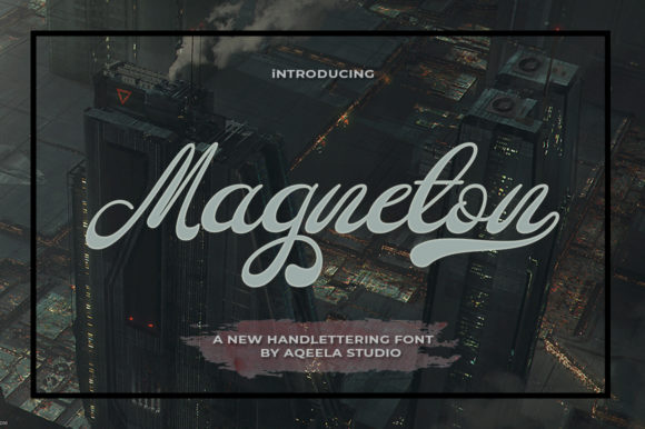 Magneton: A Script Handwritten Font for Editorial Warmth