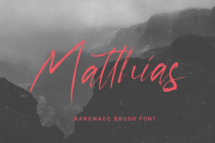 Matthias Font for Creative Projects