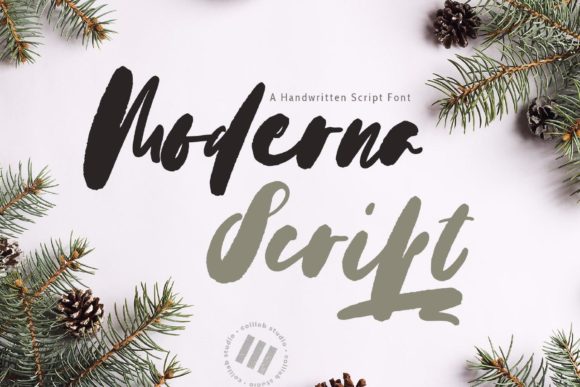 Moderna Script: A Flowing Handwritten Font for Campaign Clarity