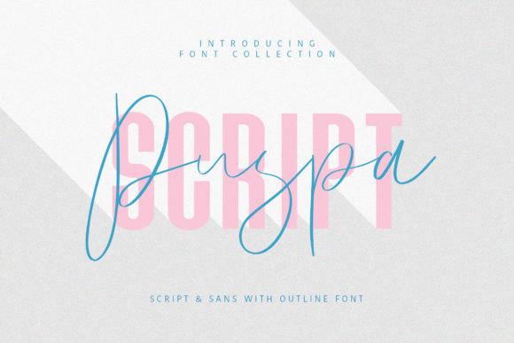 Puspa Script: A Versatile Script Handwritten Font for Digital Design