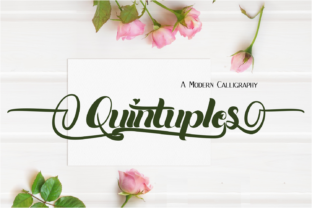Quintuples Script Handwritten Font for Brand Charm