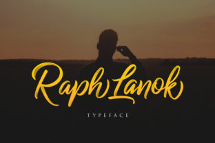 Raph Lanok Font for Creative Projects