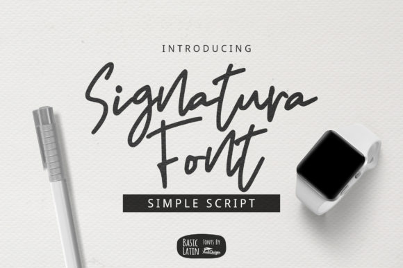 Signatura Script: A Thoughtful Handwritten Font for Editorial Design