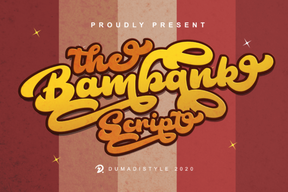 The Bambank Script: A Vintage Handwritten Font for Authentic Branding