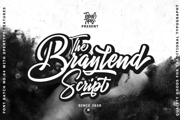 The Braylend Script: A Handwritten Font for Real Small Business Branding