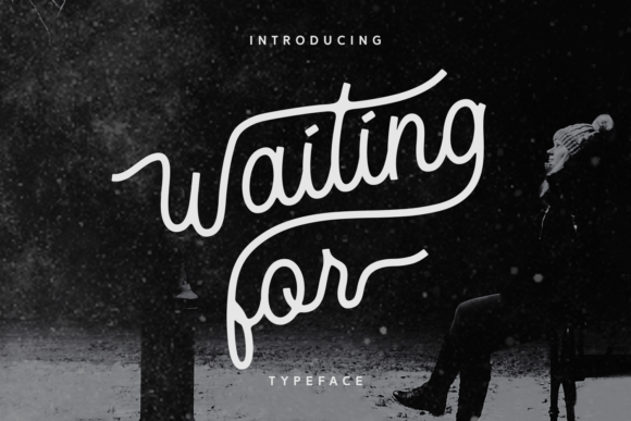 Waiting for Font: Elegant Script Handwritten