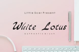 White Lotus Font for Web Design