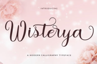 Wisterya Script: A Playful Modern Script Font for Makers