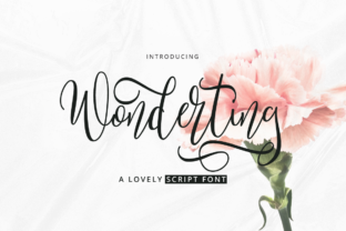 Wonderting Script: A Sweet, Soft Handwritten Font for Thoughtful Editorial Design